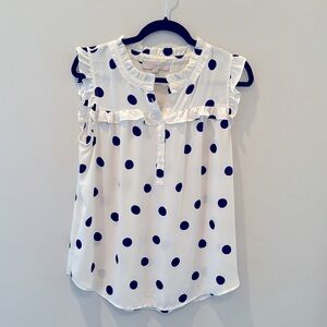 Loft Flutter Sleeve Blouse